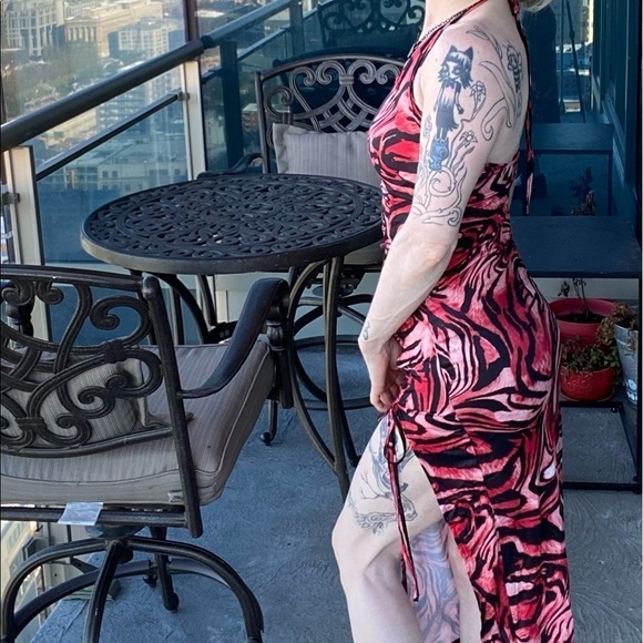 Women's Slit Dress XS/ Robe fendue pour femme XS - Picture 6 of 8